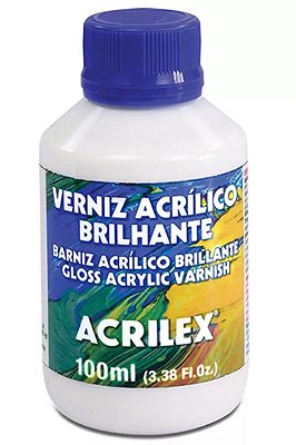 Verniz Acrilico Brilhante 100ml Acrilex 15010