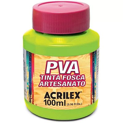 Tinta Pva 100ml Verde Maca 802 Acrilex 3210