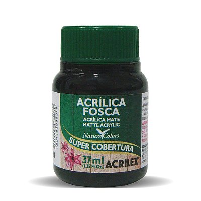 Tinta Acrilica Fosca 37ml Preto 520 Acrilex