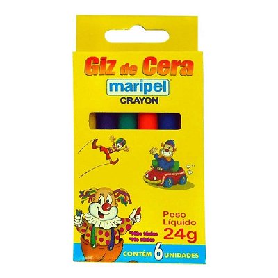 Giz De Cera C/6 Maripel