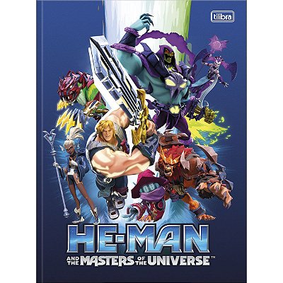 Caderno Brochurão Capa Dura He-Man: Masters of The Universe 80fls