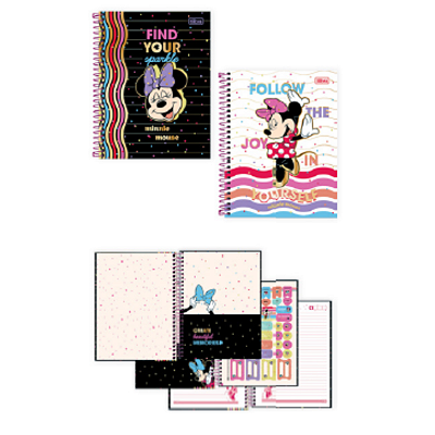 Cad Cd 10x1 Colegial Minnie 160f Tilibra 232165