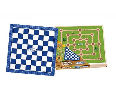Brinq ped damas e trilhas 6551.0 xalingo