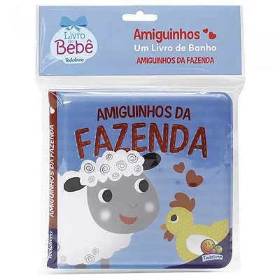 Livro Banho Amiguinhos Da Fazenda Todolivro