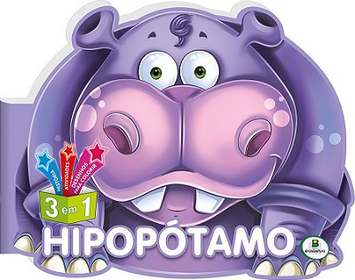 Livro Descobrindo O Mundo: Hipopotamo