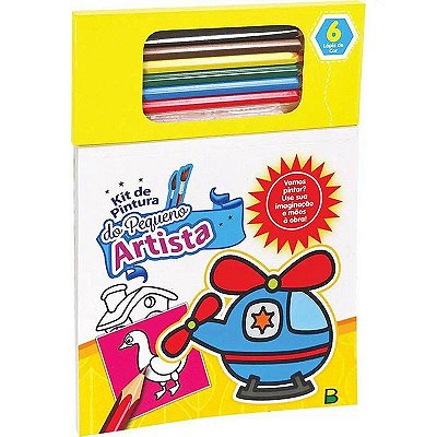 Livro Kit de Pintura do Pequeno Artista: Amarelo Brasileitura