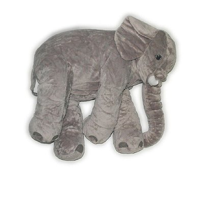 Pelúcia Elefante de Plush Cores 60cm Almofada Bebê Sunn Toys