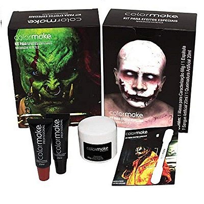KIT CENOGRÁFICO EFEITOS ESPECIAIS COLOR MAKE