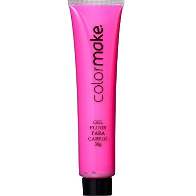 Gel Fluor Pink Bisnaga 30g Color Make 3518