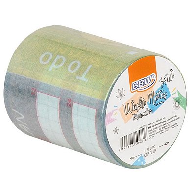 FITA ADESIVA WASHI TAPE REMEMBER 50MMX3M BRW