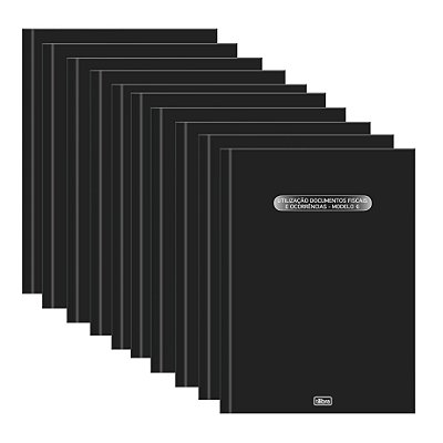 Kit C/10 Livros Reg. Ut Docto Fis Mod6 50f Tilibra 121169