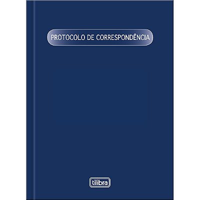Livro Protocolo Correspondencia 104f Tilibra 120545