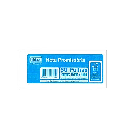 Nota Promissoria 50fl Pq Tilibra 155446 Un