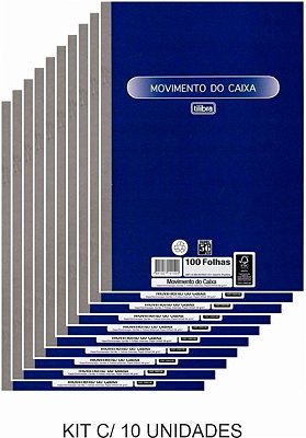 Movimento do Caixa PQ 100FL Tilibra 156540 C/10