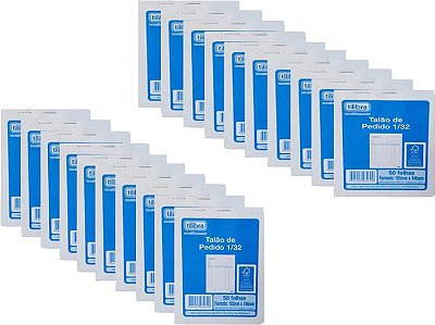 Talao De Pedido 1/18 3v Tilibra 139x209mm 151581 C/20