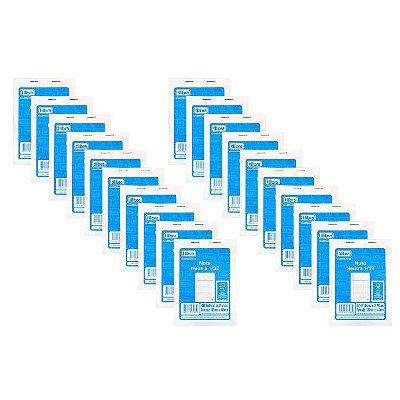 Kit C/20 Notas Neutras 1/32 2vias 40f Tilibra 105x146m 234818