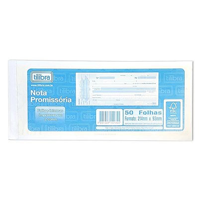 Nota Promissoria 50fl Gr Tilibra 151351 Un