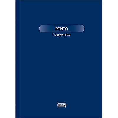 Livro De Ponto Gd 100fl Tilibra 120847 Un