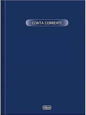 Livro Conta Corrente 1/4 100f Tilibra 120162 Un
