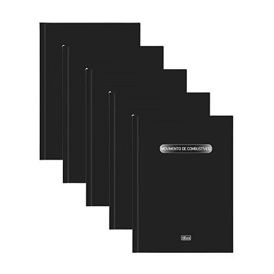 Kit C/5 Livros Movimento Combustivel 100f Tilibra 124508