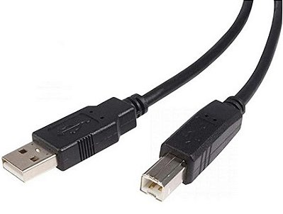 Cabo Usb P/ Impressora 2.0 Amxbm 1,80mt Pc-Usb1801 Pluscable