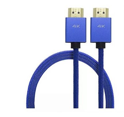 Cabo Hdmi 1,5mt 4k Le-6621 It-Blue