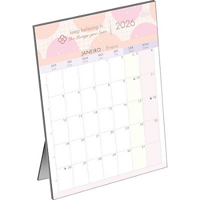 Calendário De Mesa Planner Soho