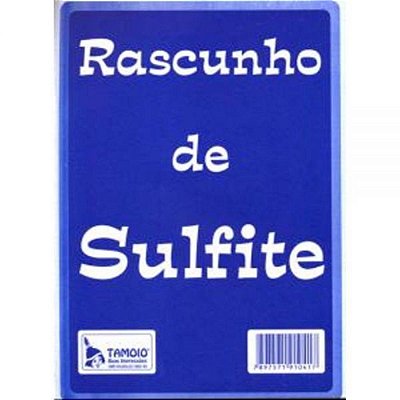 Bloco De Rascunho Sulfite 1/36 50f Tamoio 1040
