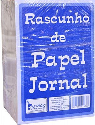 Bloco De Rascunho Jornal 1/36 50f Tamoio 1036