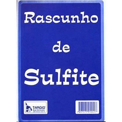 Bloco De Rascunho Sulfite 1/72 50f Tamoio 1039