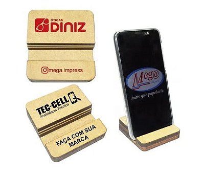 PORTA CELULAR PERSONALIZADO MDF - MEGA IMPRESS
