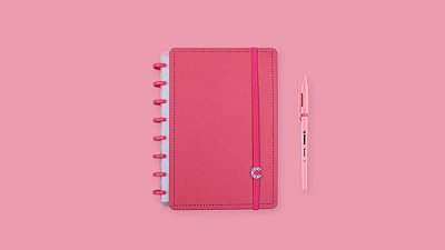 Caderno Inteligente A5 All Pink Cia52103