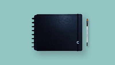 Caderno Inteligente Sketchbook Ci Black A4 Cia46004