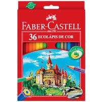 Lápis De Cor Sextavado Faber Castell Com 36 Cores