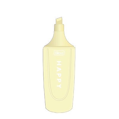 CANETA MARCA TEXTO MINI HAPPY CORES TILIBRA