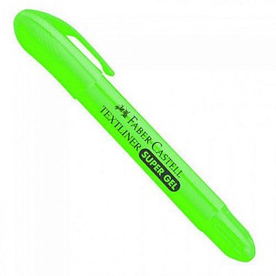 Caneta Marca Texto Faber Gel Verde