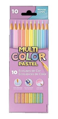 Lapis De Cor C/10 Multicolor Pastel Faber
