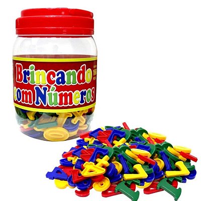 Brinq Ped Brincando C/ Numeros Pais E Filhos