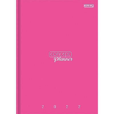 Agenda Planner Concept Costurada Pink São Domingos