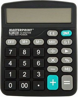 Calculadora 12 Digitos 1087 Masterprint