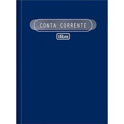 Livro Conta Corrente Gd 100fl Tilibra 120201 C/5