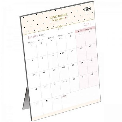 Calendário De Mesa Planner West Village