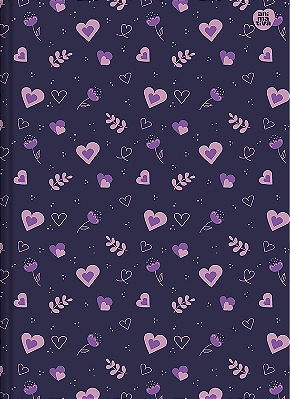 Caderno Brochurão Capa Dura Love 80fls SD