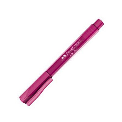 Caneta C/ Ponta Porosa 0.4 Fine Pen Carmim Faber FPB/CMZF