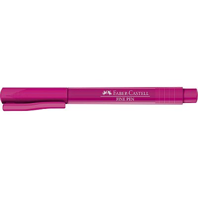 Caneta C/ Ponta Porosa 0.4 Fine Pen Rosa Faber FPB/RSZF