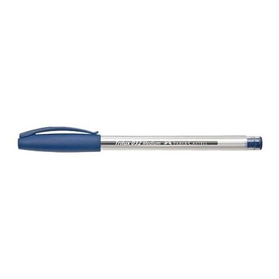 Caneta Faber Trilux 032 Média Azul