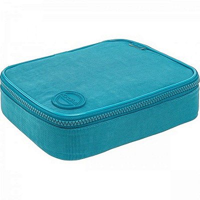 Estojo Box Academie Turquesa 291650 Tilibra