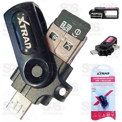 LEITOR 3X1 XT-2119 XTRAD