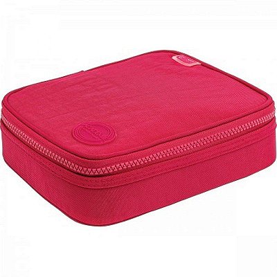 Estojo Box 100 Pens Academie Cereja Tilibra