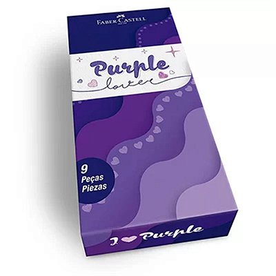 Kit Purple Lover C/ 9 Peças Kit/Purplel Faber